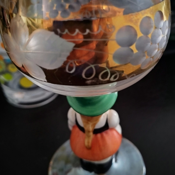 Vintage Goebel Hummel Figural Wine Glass - Picture 6 of 8